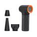 Amagogo Cordless Blow Dryer Hair Dryer Multifunctional Handheld USB Rechargeable Air Cleaner Kit Fast Drying for Hotel Home Women Men