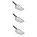 Sosoport 3 Pcs Climbing Pet Sand Excrement Shovel Tortoise Terrarium Tank Kit Stainless Steel Supplies Gecko 27X10X5CMx3pcs Blackx3pcs