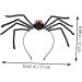 Didiseaon Spider Headdress Day of The Dead Headwear Spider Web Fascinator Spider Halloween Costume Makeup Headbands Prom Hair Accessories Hair Gems for Women Spider Cosplay Polyester Plush - Buy Online on GoSupps.com