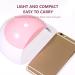 48W UV LED Nail Dryer Light Lamp With 2 Timer Setting For All Kinds Gel Polish Professional Nail Art Tools Mini Portable Mini Small Professional Uv Led Nail Dryer Lamp Fast Drying For Gel And Regular - Buy Online on GoSupps.com