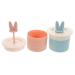 Ipetboom 2pcs Bunny Ear Face Wash Foamer Foam Maker for Body Wash Shampoo Gentle Facial Bubble Cream Skincare Tool