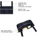 zutaa Wheelchair Armrest Side Storage Bag Portable Wheelchair Side Pocket Suitable for Most Walking Wheels and Mobile Equipment - Buy Online on GoSupps.com
