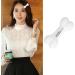 XIAHIOPT Portable Duckbill Hair Clip for White Bone Shape Hair Barrettes Ponytail Bangs Hair Clip for Teens Girls - Buy Online on GoSupps.com