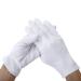 Sevenmye 6 Pairs Moisturizing Cotton Gloves | White Cosmetic & Spa Gloves for Soft Skin - Buy Online on GoSupps.com