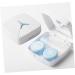Solustre Contact Lens Container Set - Travel Lens Case & Organizer for Invisible Storage | Perfect for Lenses & Contacts - Buy Online on GoSupps.com