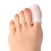 Happy Feet 6 Pcs Toe Caps - Toe Protectors for Big Toe Pain - Both Men and Women Breathable Latex Free Toe Guard - Protective Toe Insert for Bunions