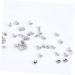COHEALI 1000 Sets Diamond Stud Rivets Diamonds for Nails Fabric Rivets Luggage Leather Parts Rivet Bags As Shownx5pcs 0.6X0.6X1CMx5pcs - Buy Online on GoSupps.com