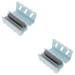 Angoily 2pcs Hair Collector Shower Hair Catcher Wall Hair Hair Dryer Detachable Plastic 10.50X5.50X4.50CMx2pcs As Shownx2pcs