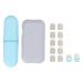Restokki Super Sound Isolation Earplugs Noise Reduction Ear Plugs Noise Reducing Sleep Earplugs for Student Dormitory Study Blue