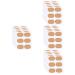 GLEAVI 20 Sheets Anti-wear Corn Stickers Gel Cushion Stickers Corn Bandages for Toes Corn Pads for Feet High Heel Grip Heel Protection Gel Self-Adhesive Cotton Corn Kernels
