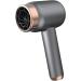 JAYIOLA Travel Hair Dryer Power Professional Hairdryer Lightweight Powerful Bladeless Hairdryer Blow Dryer for Outdoor Hotel Salon grey - Buy Online on GoSupps.com
