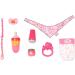 Baby Born Starter Set 832851 - Accessories for Toddlers - Magic Eyes Dummy, Nappy Ring, Powder Bottle & More - Buy Online on GoSupps.com