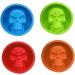 HOMSFOU Mini Muffin Silicone Baking Cup nonstick Pie Pans Silicone Muffin molds Oven Cookie pan Silicone Candy molds Halloween Cake Halloween Candy molds Home Pancake self Made Bread medium Blue - Buy Online on GoSupps.com