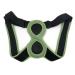 Pissente Adjustable Back Posture Corrector for Children & Adults | Upper Body Support Strap & Spine Brace (15.5x23cm) - Improve Neck & Shoulder Relief - Black - Buy Online on GoSupps.com