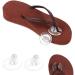 10PCS Silicone Gel Toe Protectors for Sandals - Men Women Clear Thong Guards - Buy Online on GoSupps.com