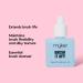 MYLEE Brush It Off Nail Art Gel Brush Cleaner Professional Grade Brush Cleaner for Nail Art Brushes Vegan Clear and Alcohol-Free Cleanser Solution - Buy Online on GoSupps.com
