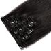 Buy 100% Remy Human Hair Clip-in Extensions - Natural Black #1B-1 20 (50cm) 70g - Affordable Real Hair Tressen Online - Buy Online on GoSupps.com