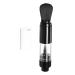 Huyath Refillable Powder Brush Reusable Retractable Applicator Brush Portable Makeup Brush Applicator Tool for Women Girlfriend Mother Wife Pf-7