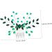 Housoutil Wedding Headpiece for Bride Hair Accessories for Wedding Green Hair Accessories Green Rhinestone Hair Side Comb Bridal Hair Accessory Crystal Emerald Women's Rhinestones - Buy Online on GoSupps.com