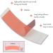 Luejnbogty Red Wig Tape for Lace Wigs 36 Pieces Strong Double Sided Waterproof Adhesive Tape Strips Wig Tape for Toupee Lace Wig Easy to Use - Buy Online on GoSupps.com
