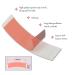 GUIJIALY Red Wig Tape for Lace Wigs 36 Pieces Strong Double Sided Waterproof Adhesive Tape Strips Wig Tape for Toupee Lace Wig Easy to Use - Buy Online on GoSupps.com