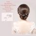 Doduos 60-Piece Wedding Hair Accessories Set - Pearl & Rhinestone Spiral Hair Clips for Brides Parties & Special Occasions - Buy Online on GoSupps.com
