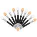 10 Pieces Disposable Double Sided Eyeshadow Brush Makeup Applicator Sponge Eyeshadow Applicators Double Ended Sponge Foam Makeup Tool
