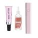 Lulou Magic Solid Nail Glue Kit 3-In-1 Nail Art Kits Solid Nail Glue Gel for Nail Tip Press on Nails Strong Adhesive Solid Nail Tips Gel For Nail Art (2 SET)