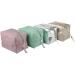 Biozoyg Polly Vegan Cosmetic Bag Size M - Stylish Zipper Organizer in Washable Leather Optics Paper - Mint - Perfect for Makeup and Travel - Buy Online on GoSupps.com