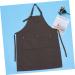 LABRIMP 1pc Fashion Apron Barber Aprons and Smock Oil Resistance Apron Waiter Apron Stylist Cape Apron with Pockets Halter Apron Bbq Apron Water Drop Resistant Apron for Women Salon Aprons - Buy Online on GoSupps.com