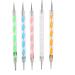 DIY Nail Art Tool Kit DIY Nail Tool Sets Nail Dotting Tools Set Ideal for Home Use Nail Art Salon - Buy Online on GoSupps.com