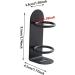 Premium Electric Toothbrush Holder - Wall-Mounted Suction Cup Caddy for Bathroom - Sleek Black Design - Buy Online on GoSupps.com