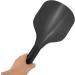 minkissy Barber Salon Faces Shields - Plastic Hairdressing Haircut Reusable Hairspray Faces Shields Hair Spray Protector for Hairdressing Hair Cutting Makeup Black - Buy Online on GoSupps.com