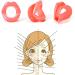 Lips Trainer Silicone Rubber Facial Mouth Muscle Tightener Face Lifting Beauty Tool Silicone Rubber Face Slimmer - Buy Online on GoSupps.com