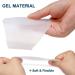 Gel Arch Support Pad - Soft Silicone Clear Reusable Sleeves for Flat Foot Pain Relief - Women Men Plantar Fasciitis Cushioned Brace - Buy Online on GoSupps.com
