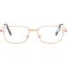 Buy Stylish Reading Glasses for Men & Women | Metal Rectangular Frame with Comfort Spring Hinge & Strap | Gold 1.5 Diopters - Shop Internationally - Buy Online on GoSupps.com