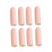 Silicone Finger Protectors 8 Pcs Thumb Protector Toe Sleeve Toe Protectors Gel Toe Caps Pain Set Protective Case Protective Gear Beige Thin Section C01 Thumb Sleeve Gel Finger Cots