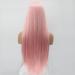 Seraphic Wing 24cm Pink Straight Lace Front Wig - Heat-Resistant Synthetic Wig for Women | Perfect Party Wig - Buy Online on GoSupps.com