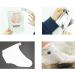 Pretty Skin Foot Peeling Mask - Exfoliates Repairs Moisturises for Dry Rough Feet - 16ml - 1 Pair - Buy Online on GoSupps.com