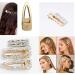 30 PC Flat Hair Barrette Blank Hair Clips DIY Hair Pin For Resin Molds - DIY Crafts Add Bows & Beads Jewelry Making Metal Alligator Clip for Hair Care Styling Tools Women Styling (GOLD CLIPS) - Buy Online on GoSupps.com