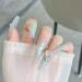 Temperament nail art new pure hand-painted nail art summer Joker extended detachable finished product armor.(XS) - Buy Online on GoSupps.com