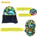 Kids Legionnaires Hat UPF 50+ Sun Protection Swim Cap Flap Hat for Boys - Dinosaur Design | Quick Drying Sun Hat with Neck Protection for Beach, Pool | Ages 4-6 - Buy Online on GoSupps.com