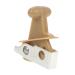 FOMIYES Electric Clipper Switch Replacement Power Replacement Switch for Hair Clipper Hair Clipper Accessories for Hair Trimmer Electric Clippers Copper 2X2X1CM Brown