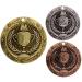 Decade Awards World Class Gold Medal with American Flag Ribbon - 1st Place - Buy Online on GoSupps.com