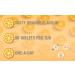 Club Vits Vitamin C 1000mg Chewable Tablets - 90 Count - Supports Immune Health, Fights Colds, Reduces Fatigue - Buy Online on GoSupps.com