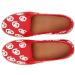 FOCO NCAA Women's Espadrille Canvas Shoes Medium Oklahoma Sooners