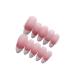 French Almond Ombre Handmade Press On Nails Long Acrylic False Nail Tips InNail enhancement false nails (Color : M)