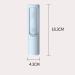 Pet Grooming Comb & Hair Remover - Portable Dog Brush & Lint Roller for Clothes - Power-Free Fuzz Shaver - White - Buy Online on GoSupps.com