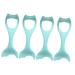 MAGICLULU 4pcs Mascara Brush Stickers Resin Mold Guard Compact Make up Tools for Women Small Tools Major Woman