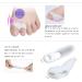 DEAVER Gel Toe Separator Bunion Corrector for Men & Women - Silicone Foot Spacer for Bunion Adjustment - 4 Pairs - Buy Online on GoSupps.com